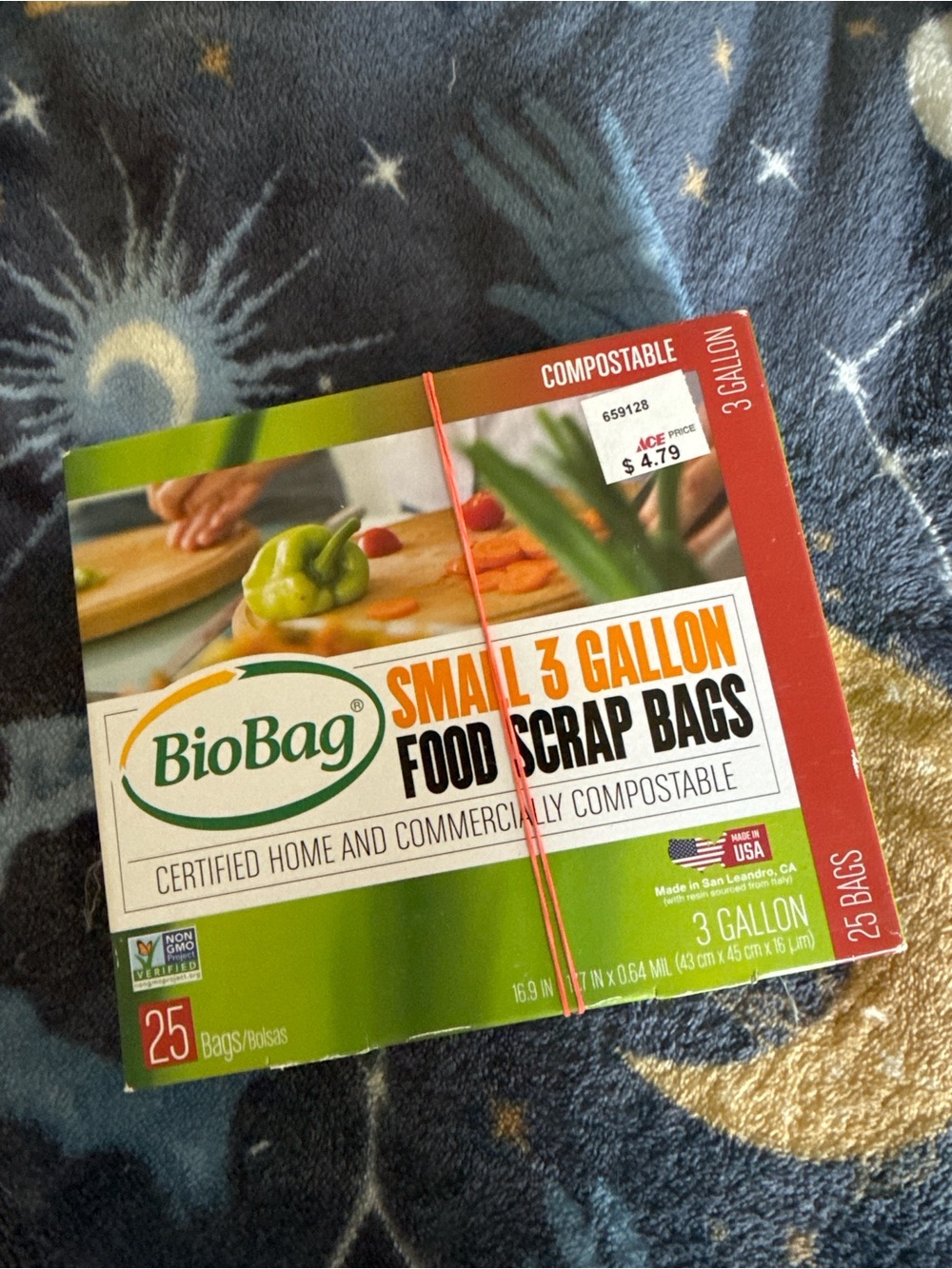 NIB 2 Boxes of Compostable Food Scrap Bags - Home/Kitchen Sustainable Living